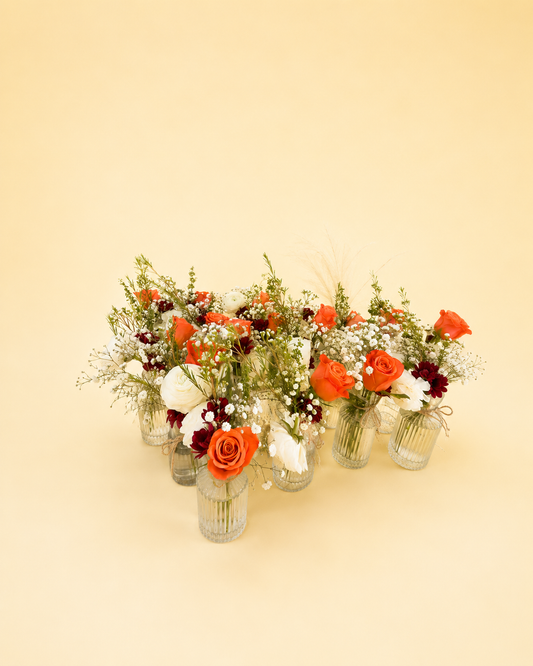Elegant floral centerpieces